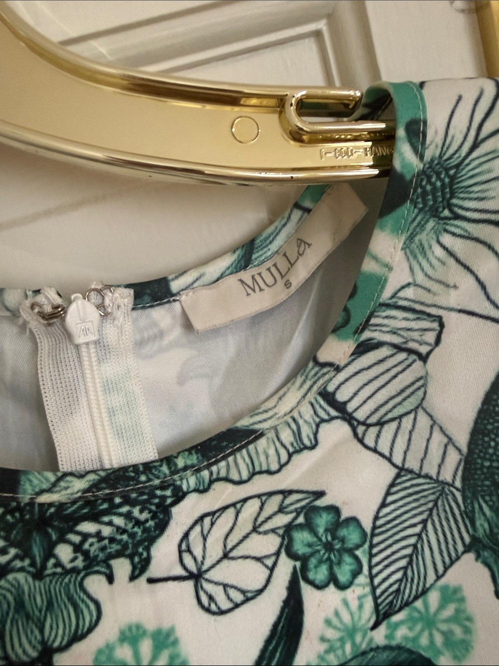 Green Floral Two-Piece  Set - Picture 2 of 3